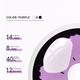 Shizuku Purple Cosplay Colored Contacts