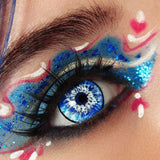 Gojo Blue Colored Contact Lenses