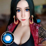 Aoki Blue Cosplay Contact Lenses