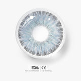 Platino Blue Colored Contact Lenses