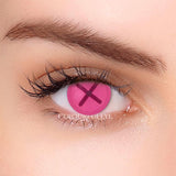 Button Eye Azalea Pink Cosplay Contacts