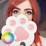 Colourfuleye Chika Rainbow Cosplay Contact Lenses