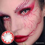 Colourfuleye White Demon Cosplay Contact Lenses
