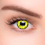 New Moon Yellow Cosplay Contact Lenses