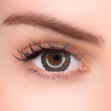 Pomelo Brown Colored Contact Lenses-1