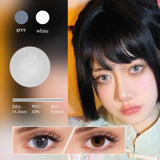 Colourfuleye Polar Lights Grey Colored Contact Lenses-2