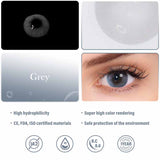 Colourfuleye Polar Lights Grey Colored Contact Lenses-3
