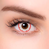 Colourfuleye Floret Red Cosplay Contact Lenses-1