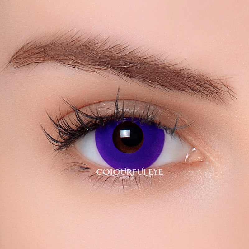 Colourfuleye Ayaka Purple Colored Contact Lenses-2