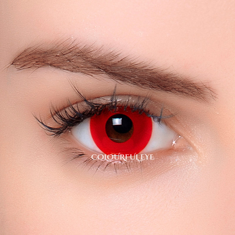 AYAKA Red Cosplay Contact Lenses -2