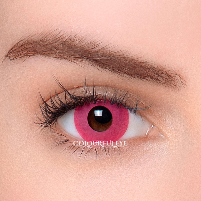 AYAKA Pink Cosplay Contact Lenses -2