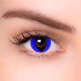 Colourfuleye Cat Eye Blue Cosplay Contact Lenses  -2