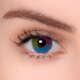 Colourfuleye Chika Rainbow Cosplay Contact Lenses -2