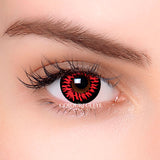 Colourfuleye Enchanted Red Cosplay Colored Contact Lenses-2