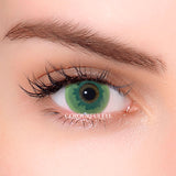 Colourfuleye Ghost Green Halloween Contact Lenses-2
