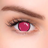 Colourfuleye Pink Mesh Cosplay Contact Lenses-2