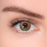 Grapefruit Colored Contact Lenses -1