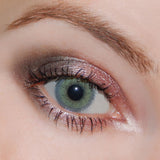 Kiwi Green Grey Colored Contact Lenses-1