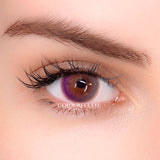 Neon Rose Brown Colored Contact Lenses-1