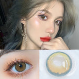 Earth Brown Colored Contact Lenses-2