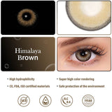 Colourfuleye Himalaya Grey Natural  Colored Contact Lenses-3