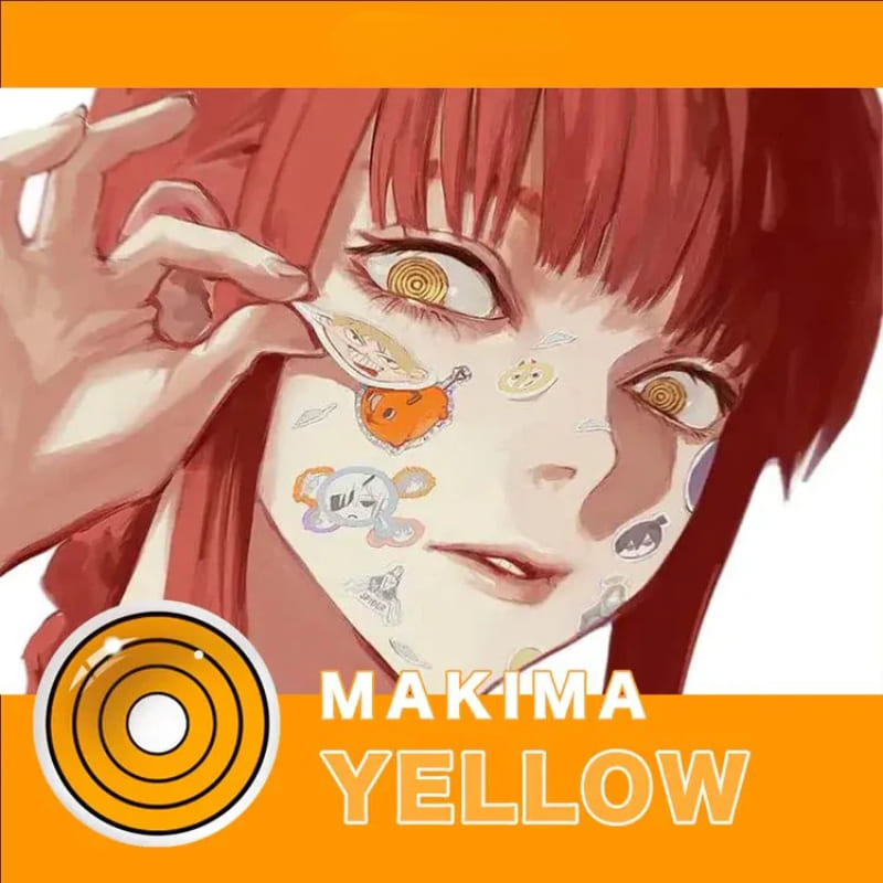 Makima Cosplay Colored Contact lenses