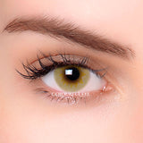 Diva Yellow Colored Contact Lenses-1