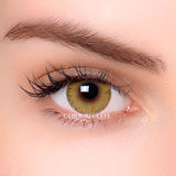 Nyx Caramel Brown Colored Contact Lenses-1