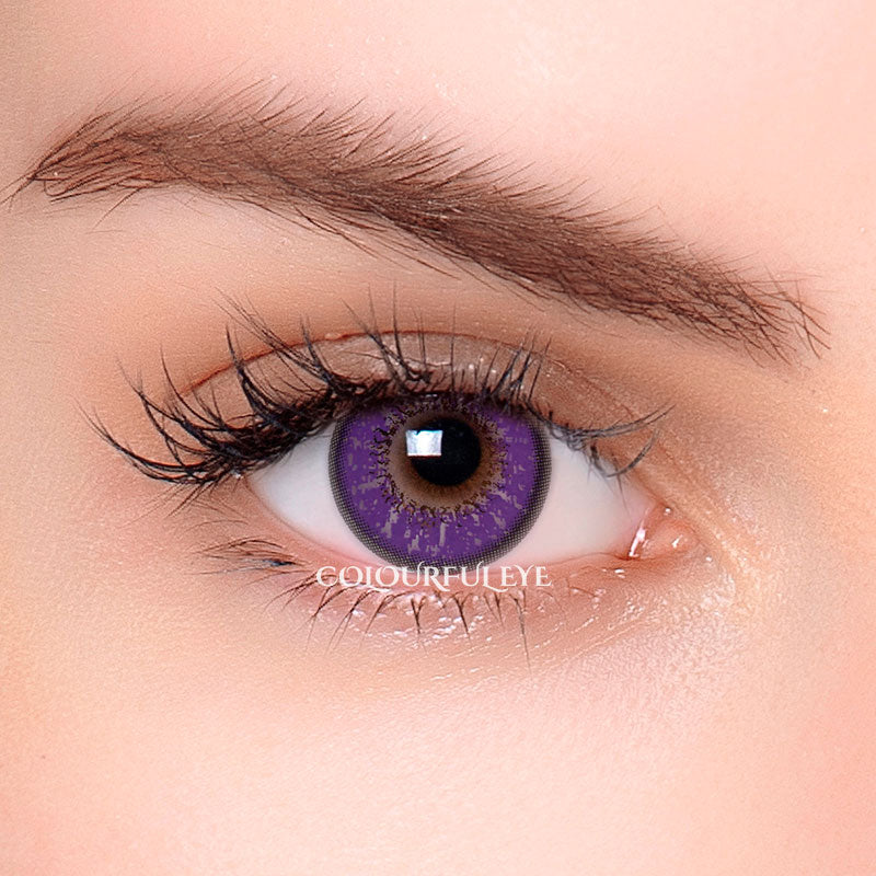 Colourfuleye Elf Purple Colored Contact Lenses-2