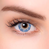 Firework Ocean Blue Colored Contact Lenses-1