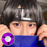 Colourfuleye Sharingan Cosplay Purple Contact Lenses