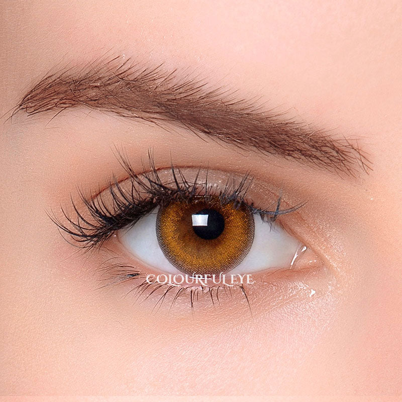 Colourfuleye Sparkle Brown Colored Contact lenses