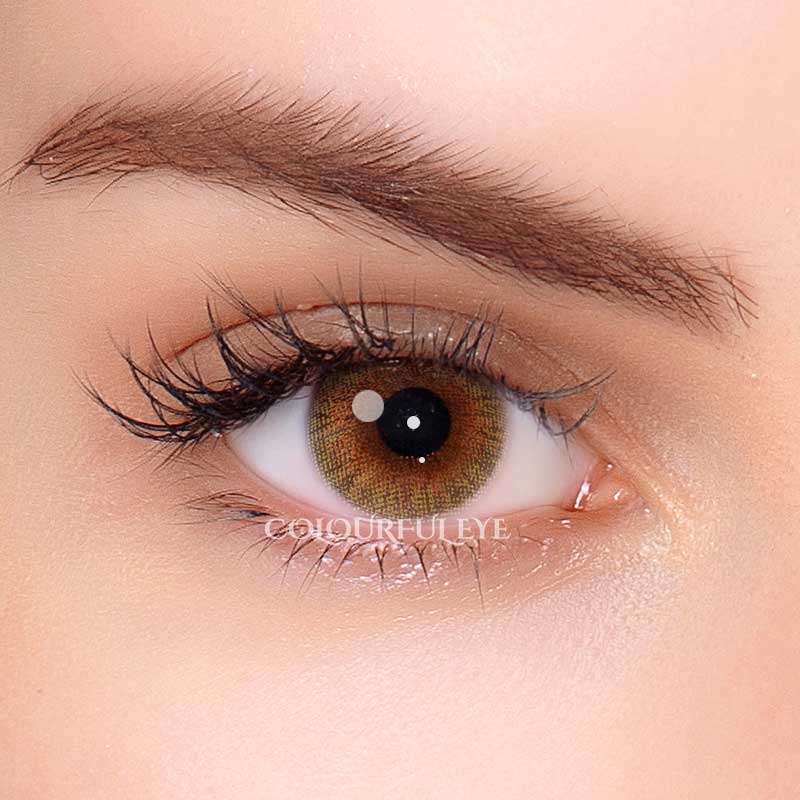Colourfuleye Honey Natural Colored Contact Lenses-5