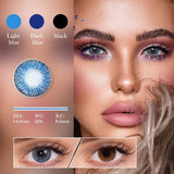 Colourfuleye Sky Blue Natural Colored Contact Lenses-2
