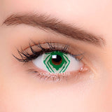 Colourfuleye Green Spider Colored Contact Lenses -1