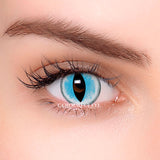 Colourfuleye Sexy Cat Eye Blue Cosplay Contact Lenses-2
