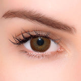 ColourfulEye Aura Hazel Brown Colored Contact Lenses