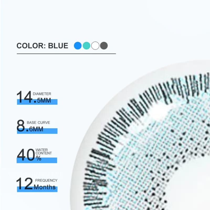 Magic Blue Colored Contact Lenses