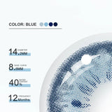 Chole Blue Colored Contact Lenses