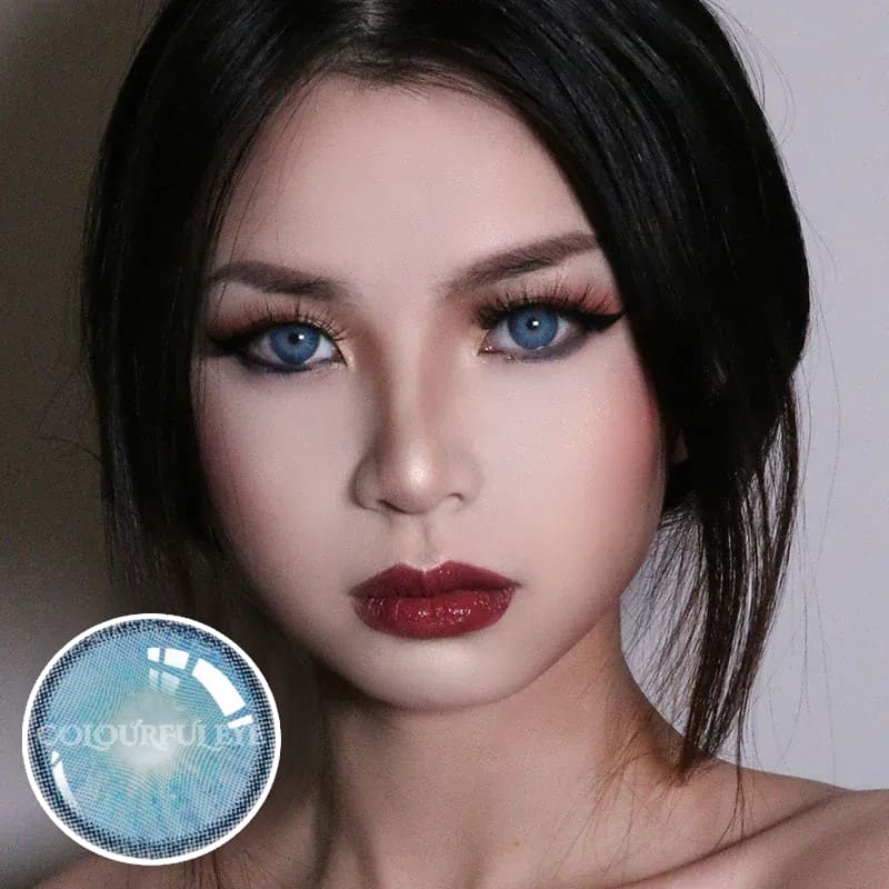Neptune Blue Colored Contact Lenses
