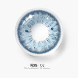 Colourfuleye Spotted Python Chole Blue Colored Contact Lenses