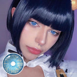 Colourfuleye New York Blue Prescription Colored Contact Lenses