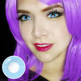 Cosplay Sky Blue Colored Contact Lenses