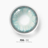 Gem Belle Green Circle Colored Contact Lenses