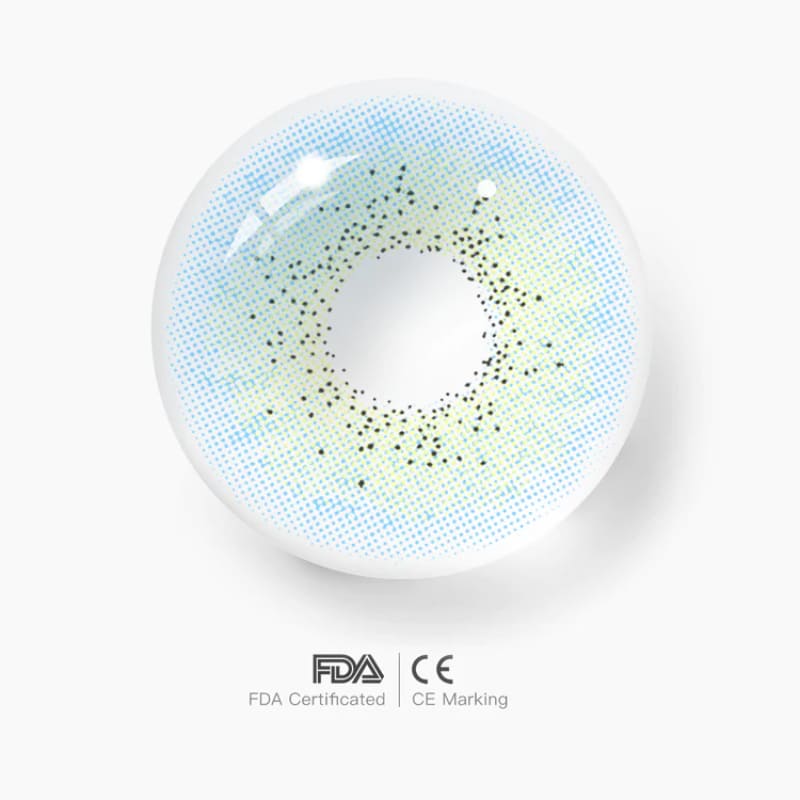 Ocean Blue Prescription Colored Contact Lenses
