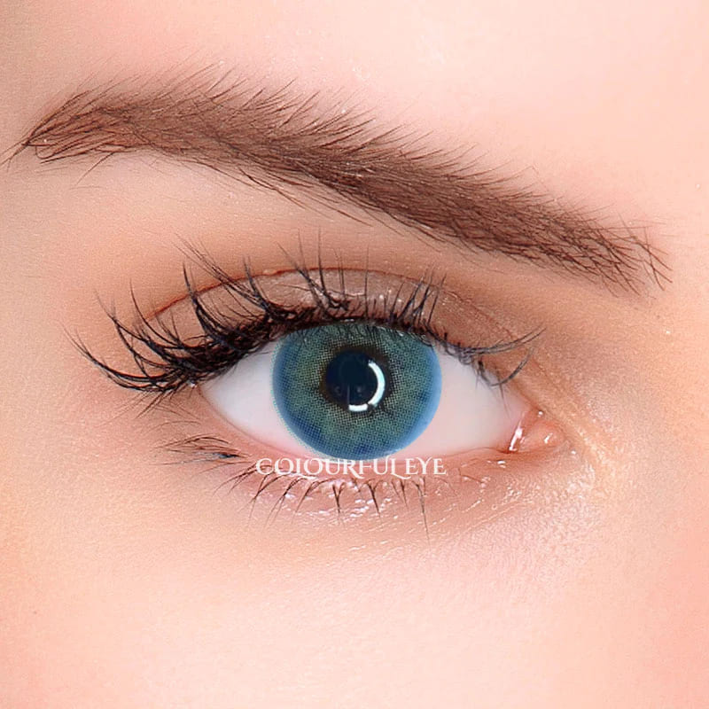Colourfuleye Queen Blue Natural Colored Contact Lenses