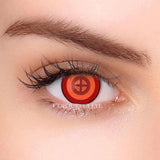 Chainsaw Power Red Cosplay Contacts