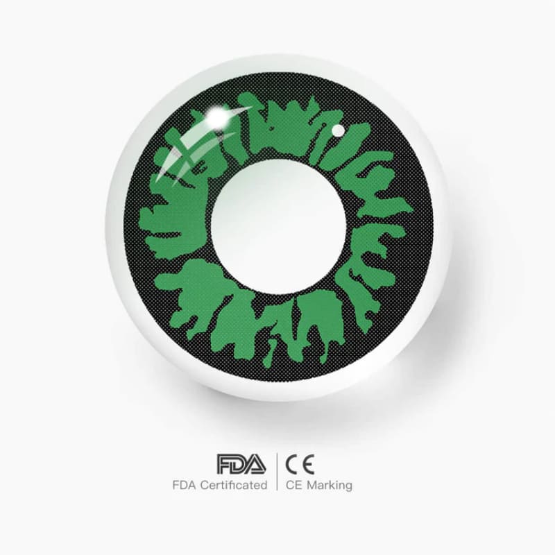 Aqua Green Colored Contact Lenses