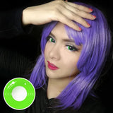 Colourfuleye Cosplay Green Colored Contact Lenses