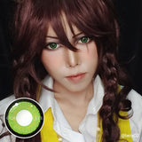 Colourfuleye Forest Green Cosplay Contact Lenses